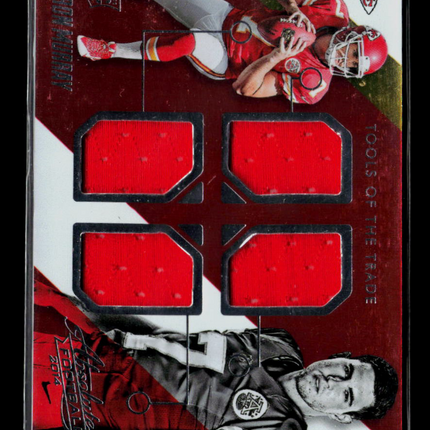 2014 Absolute Football Tools of the Trade Aaron Murray #Q-AM RC Jersey /249