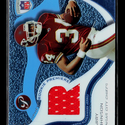 2003 Topps Pristine Larry Johnson #RPR-LJ Authentic Player-Worn Jersey
