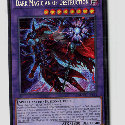 Yu-Gi-Oh! Dark Magician of Destruction Maze of Muertos SR MZMU-EN011 1st Edition