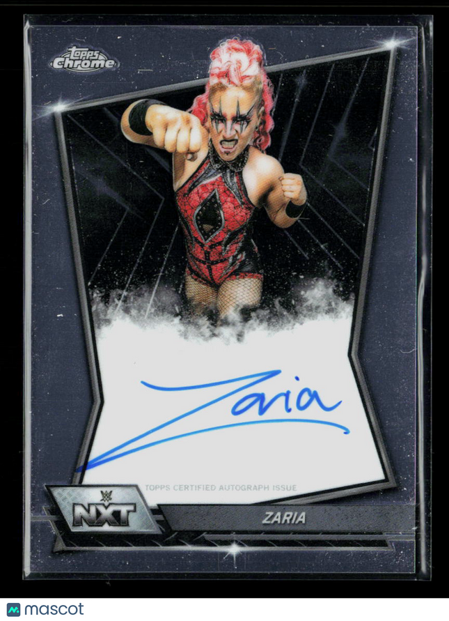 2026 Topps Chrome WWE Zaria #NXT-ZAR Auto