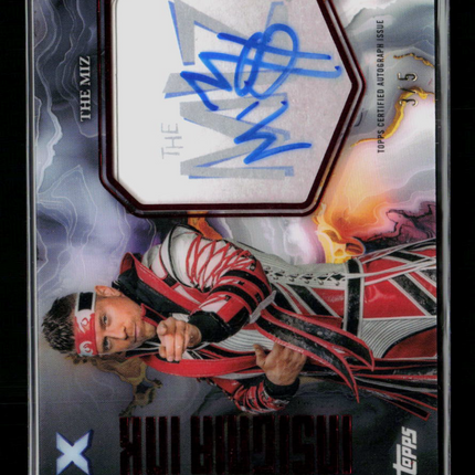 2025 Topps Exalted WWE The Miz #INI-MIZ Auto