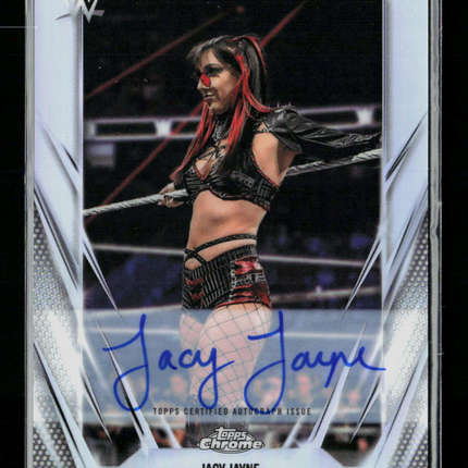 2026 Topps Chrome WWE Jacy Jayne #BCA-JAJ Auto