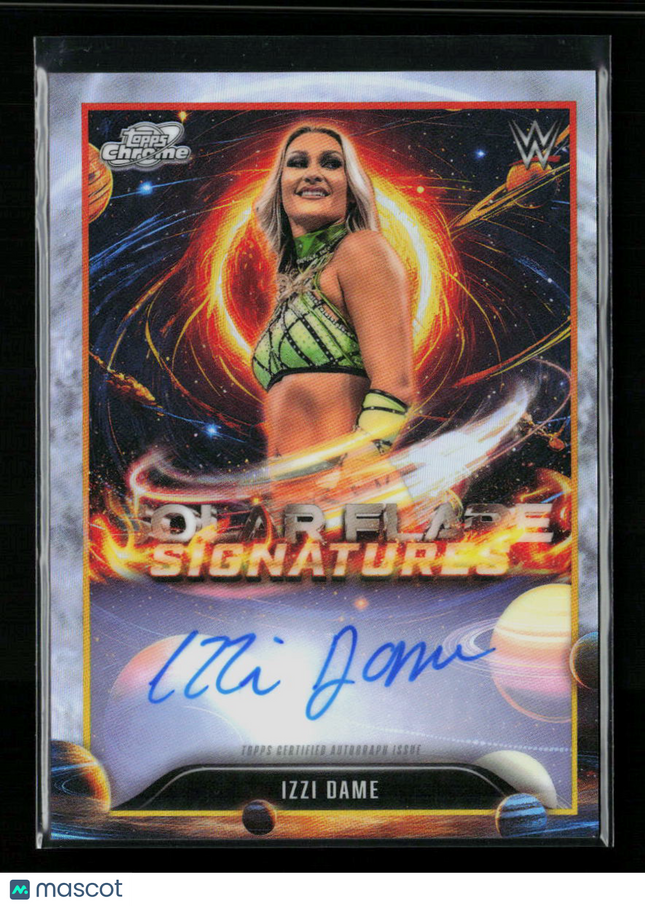 2026 Topps Cosmic Chrome WWE Izzi Dame #SFS-IZZ Auto