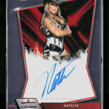 2026 Topps Chrome WWE Natalya #RBA-NAT Auto