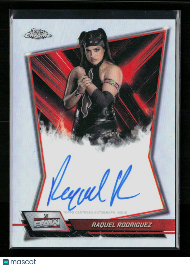2026 Topps Chrome WWE Raquel Rodriguez #RBA-RAQ Refractor Auto
