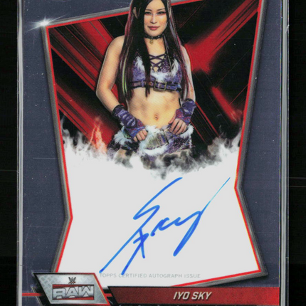 2026 Topps Chrome WWE Iyo Sky #RBA-IYO Auto