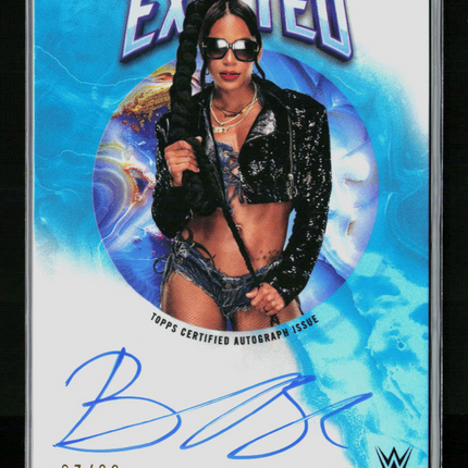 2025 Topps Exalted WWE Bianca Belair #EXA-BIA 87/99 Auto