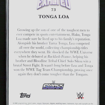 2025 Topps Exalted Tonga Loa #73 2 / 5