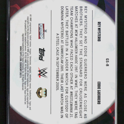 2023 Topps Chrome WWE Galactic Showdown Eddie Guerrero Rey Mysterio #GS-8