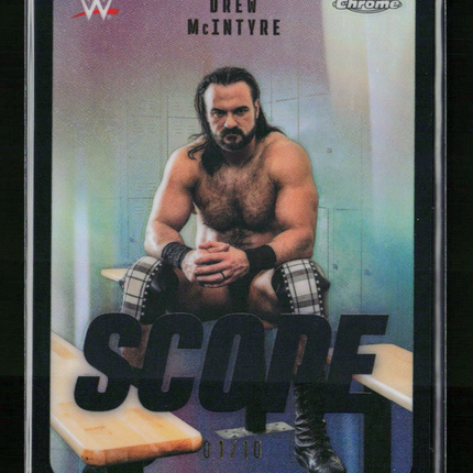 2026 Topps Chrome WWE Scope Drew McIntyre #SCO-4
