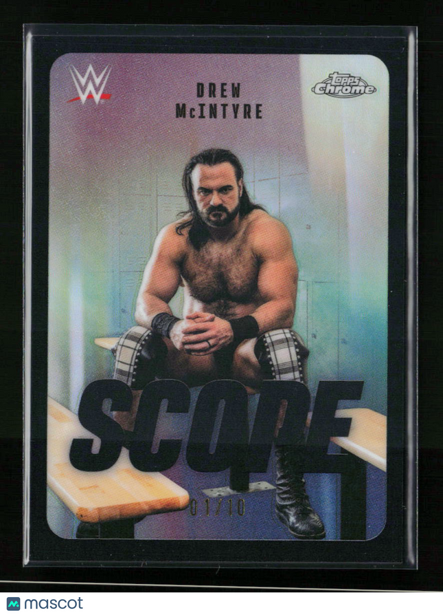 2026 Topps Chrome WWE Scope Drew McIntyre #SCO-4