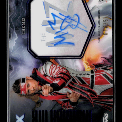 2025 Topps Exalted WWE Insignia Ink The Miz #INI-MIZ 01/25 Auto