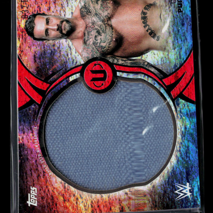 2025 Topps WWE Universe CM Punk #WAU-CMP Memorabilia Match-Used Relic