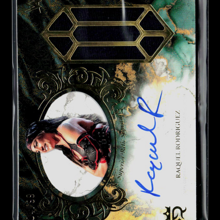 2025 Topps Royalty WWE Raquel Rodriguez #SUS-RRO Autograph Relic /99