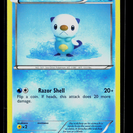 Pokemon 2011 Black & White Oshawott #28/114