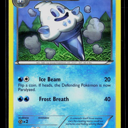 Pokemon 2011 Noble Victories Vanillish #28/101