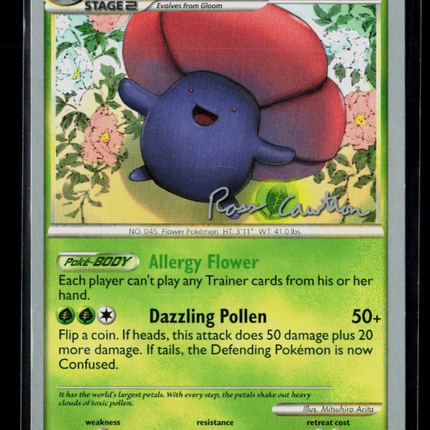 Pokemon 2014 HS Undaunted Vileplume #24/90