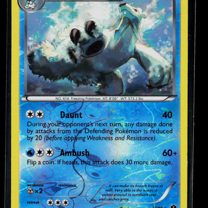 Pokemon 2012 Next Destinies Beartic #37/99