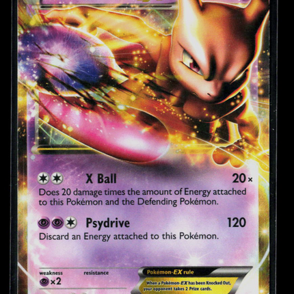 Pokemon 2012 Next Destinies Mewtwo EX #54/99