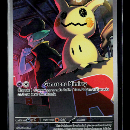 Pokemon 2026 Mega Evolution – Ascended Heroes Team Rocket's Mimikyu #238/217