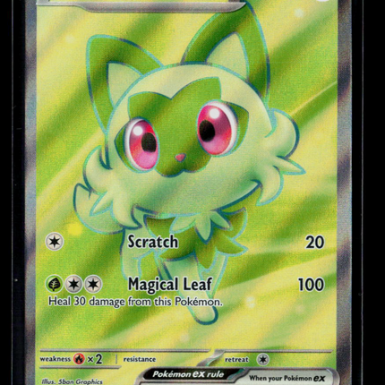 Pokemon 2026 Mega Evolution – Ascended Heroes Sprigatito EX SAR #251/217