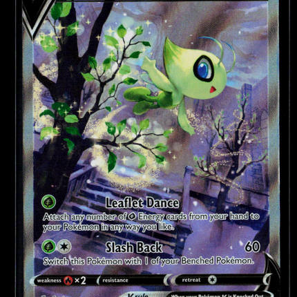 Pokemon 2021 Evolving Skies Celebi V SR FA #245/264