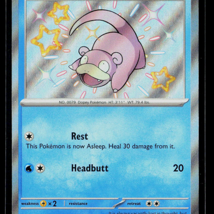 Pokemon 2024 Paldean Fates Slowpoke #116/91