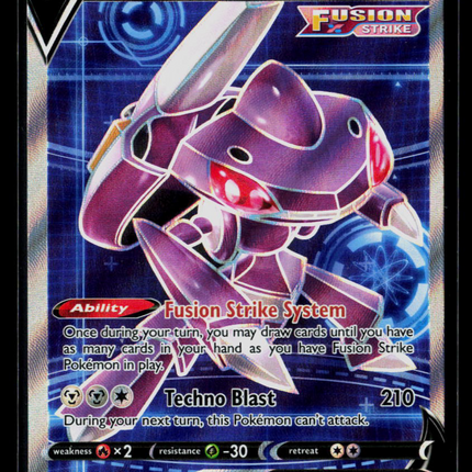 Pokemon 2022 Fusion Strike Genesect V FA #254/264