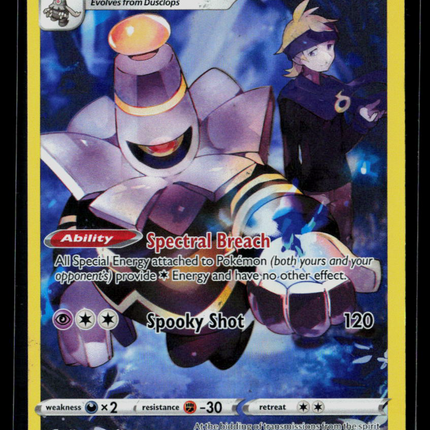 Pokemon 2022 Astral Radiance Dusknoir CHR #TG06/TG30