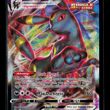 Pokemon 2021 Evolving Skies Umbreon VMAX #95/203