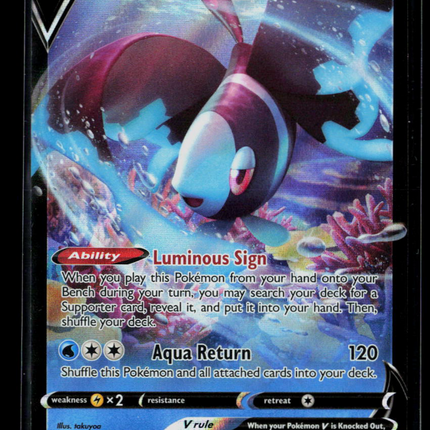Pokemon 2022 Brilliant Stars Lumineon V #40/172