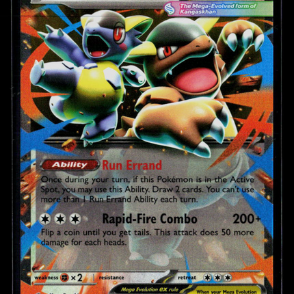 Pokemon 2025 Mega Evolution Mega Kangaskhan EX RR #104/132