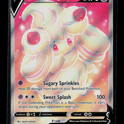 Pokemon 2021 Shining Fates Alcremie V RR #64/72