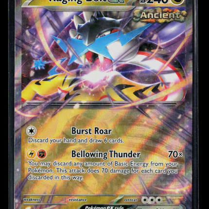 Pokemon Scarlet & Violet Raging Bolt EX FA #SVP EN 145