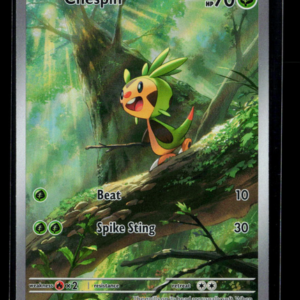 Pokemon 2026 Chaos Rising Chespin #87/86