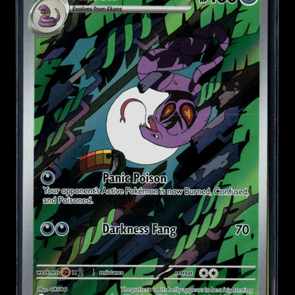 Pokemon 2024 Temporal Forces Arbok #176/162