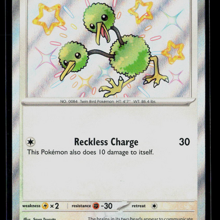 Pokemon 2024 Paldean Fates Doduo #199/91