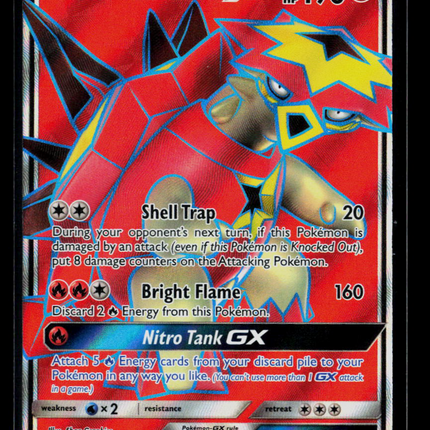 Pokemon 2017 Guardians Rising Turtonator GX #131/145