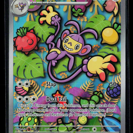 Pokemon 2025 Mega Evolution – Phantasmal Flames Ambipom #107/94