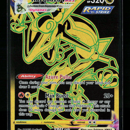 Pokemon 2022 Silver Tempest Rayquaza VMAX UR CSR #TG29/TG30