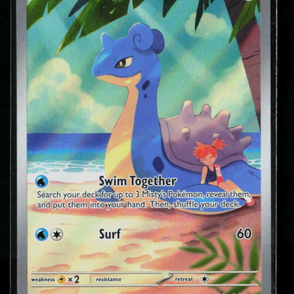 Pokemon 2025 Destined Rivals Misty's Lapras #194/182