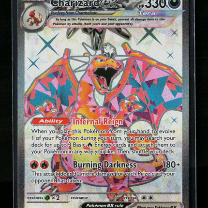 Pokemon 2023 Obsidian Flames Charizard EX UR FA #215/197