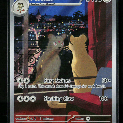 Pokemon 2024 Shrouded Fable Persian #78/64