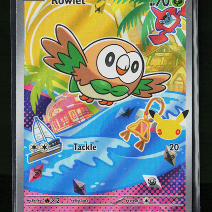 Pokemon Mega Evolution Rowlet #MEP EN 043