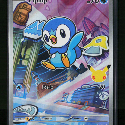 Pokemon Mega Evolution Piplup FA #MEP EN 042