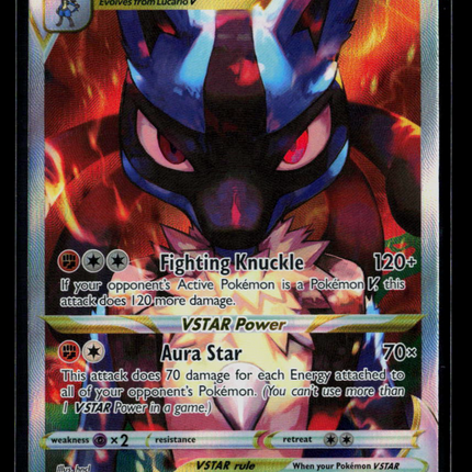 Pokemon Sword & Shield Lucario VSTAR #SWSH291