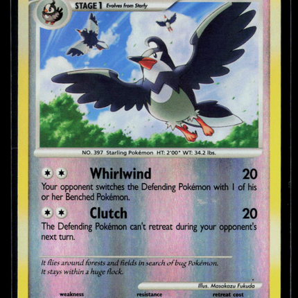 Pokemon 2010 Diamond & Pearl Staravia #64/130