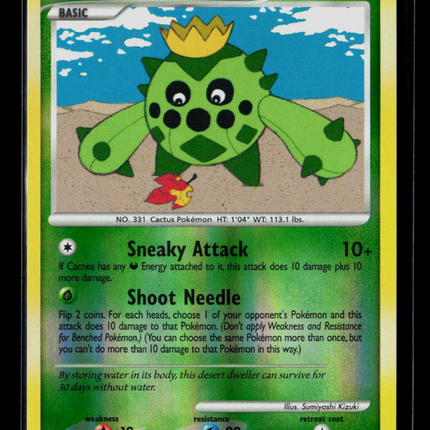 Pokemon 2013 Platinum Cacnea #67/127