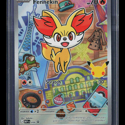 Pokemon Mega Evolution Fennekin FA #MEP EN 059