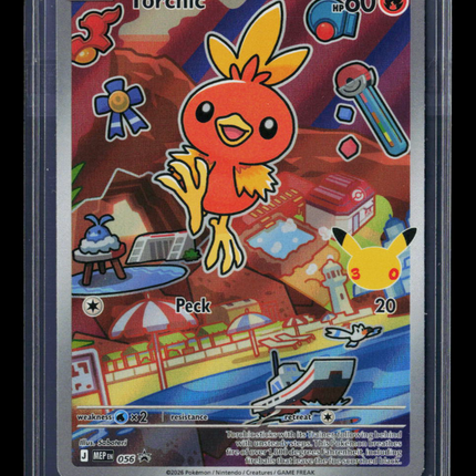 Pokemon Mega Evolution Torchic FA #MEP EN 056